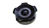 Vibrant 2in OD Aluminum Weld Bungs w/ Anodized Black Aluminum Threaded Cap (incl. O-Ring) - 11291