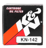 K&N Yamaha 1.5in OD x 1.844in H Oil Filter - KN-142