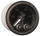 Autometer Stack 52mm 0-1 Bar M10 Male Pro-Control Fuel Pressure Gauge - Black - ST3503