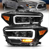 ANZO 2016-2017 Toyota Tacoma TRD LED Projector Headlights - 111500