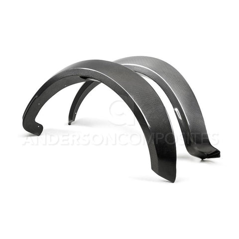 Anderson Composites 17-18 Ford Raptor Type Wide Fender Flares (Front) - AC-FLR17FDRA-F-W