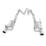 Stainless Works 2007-10 Shelby GT500 3in Catback X-Pipe Chambered Mufflers - M08GT