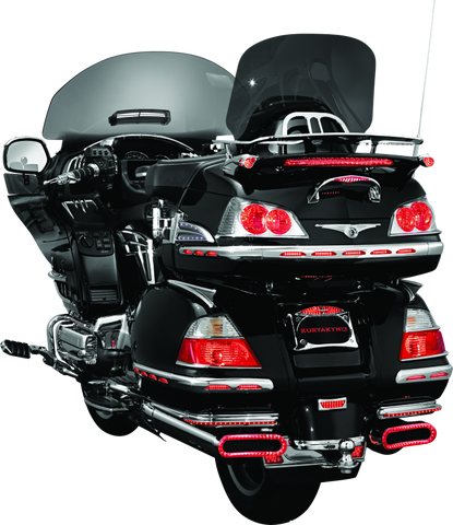 Kuryakyn L.E.D. Lighted Trunk Lid Handle 01-17 GL1800 Chrome - 3215