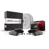 Power Stop 03-05 Land Rover Range Rover Front Z23 Evolution Sport Coated Brake Kit - CRK5111