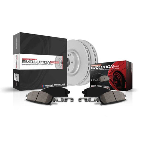 Power Stop 10-12 Audi A3 Front Z23 Evolution Sport Coated Brake Kit - CRK4623