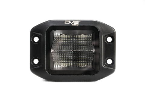 DV8 Offroad Elite Series 3in Cube LED Light 40W Spot 3W LED - BE3FMW40W