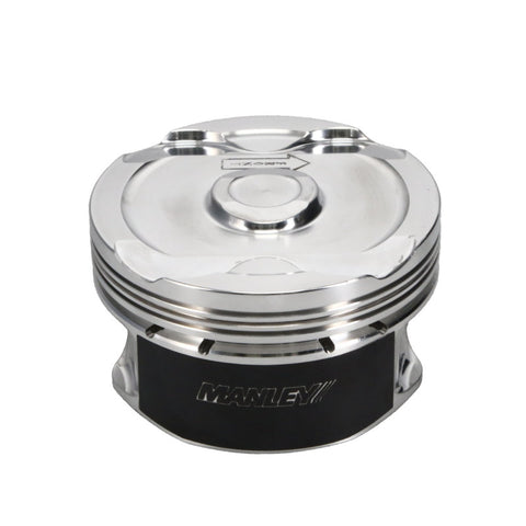 Manley 2018+ Ford Coyote 5.0L DOHC -6cc Dish 3.662in Bore 10:1 CR Platinum Piston Set - 595700C-8