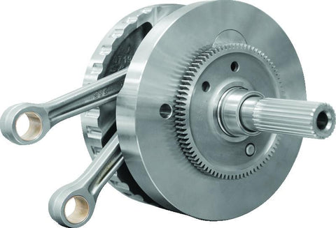 S&S Cycle 2017 M8 Models 4-3/8in Stroke Flywheel w/ Full Width Rods & Balancer Gear - 320-0604