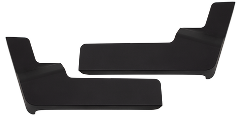 Fishbone Offroad 2018+ Jeep Wrangler JL 2/4 Door - Black Quarter Panel Chip Guards - FB13138