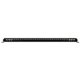 Go Rhino Xplor Blackout Series Sgl Row LED Light Bar (Side/Track Mount) 39.5in. - Blk - 754004011CSS