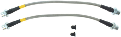 StopTech 08-12 Toyota Sequoia/07-12 Tundra Front Stainless Steel Brake Lines - 950.44023
