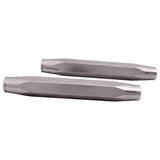 QA1 Heavy Duty Tie Rod Sleeve Kit - 9/16-18 x 8in Sleeve - 9/16-18 Thread x 8.63in Long w/Jam Nuts - 52325