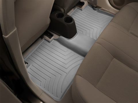 WeatherTech 17+ Ford F-250 Supercab Rear FloorLiner - Grey w/ First Row Bucket Seats - 466973