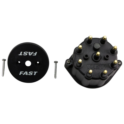 Fast Distributor Cap Large Diameter Fast Ez-Run W / Wire Retainer - 7502-1528