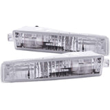 ANZO 1997-2001 Honda Prelude Euro Parking Lights Chrome - 511012