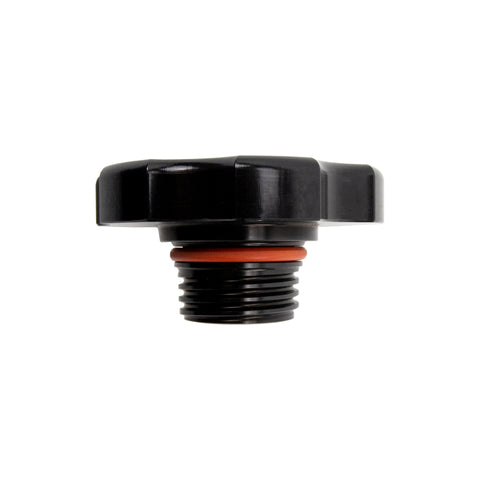 Wehrli 98.5-23 Cummins Billet Aluminum Black Anodized Oil Fill Cap - WCF100395