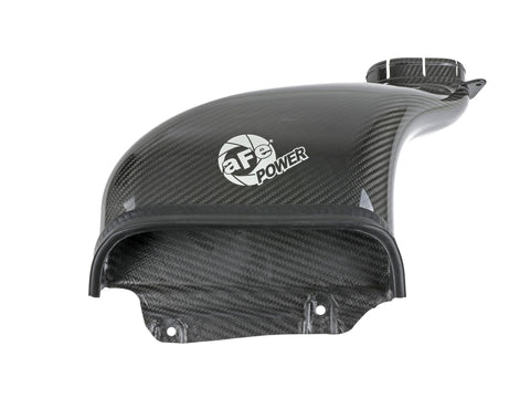 aFe Quantum Cold Air Intake System Scoop 18-20 Ford F150 EcoBoost V6-3.5L/2.7L - Carbon Fiber - 53-10008SC