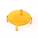 Rugged Ridge 3.5in LED Light Cover Round Amber - 15210.68