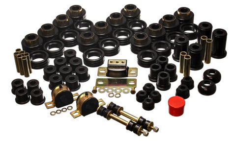 Energy Suspension 92-94 Chevy K5 Blazer / 92-99 Suburban / 92-99 GMC Denali XL/Yukon XL 2WD Black Hy - 3.18126G