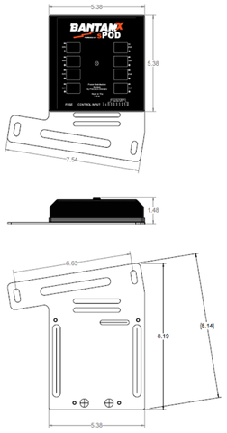 sPOD 07-18 Jeep Wrangler JK BantamX Touchscreen - 870035