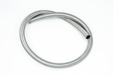DeatschWerks 8AN SS Double Braided CPE Hose 3 Feet - 6-02-0813-3