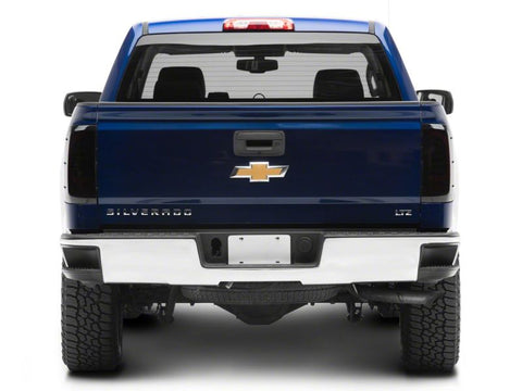 Raxiom 14-18 Chevrolet Silverado 1500 Axial Series LED Tail Lights- Blk Housing (Smoked Lens) - S151298
