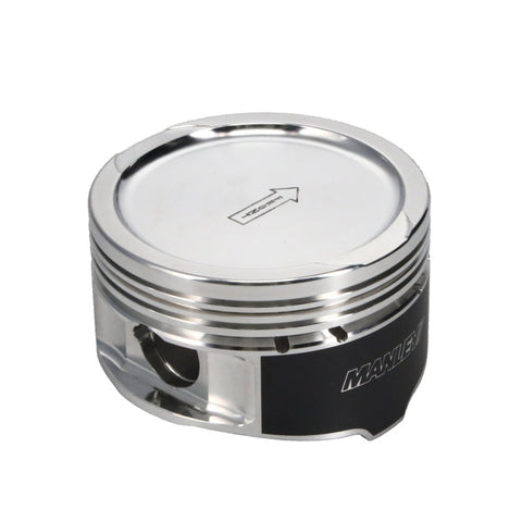 Manley Ford 4.6L/5.4L (3Valve) 3.572 Bore -14cc Platinum Series Dish Turbo Piston Set - 594520C-8