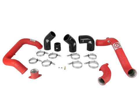 aFe Bladerunner 2.25in & 2.5in Intercooler Tubes Hot & Cold 16-18 Honda Civic I4-1.5L (t) - Red - 46-20344-R
