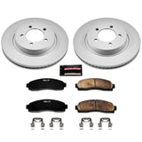 Power Stop 02-05 Ford Explorer Front Z17 Evolution Geomet Coated Brake Kit - CRK1931