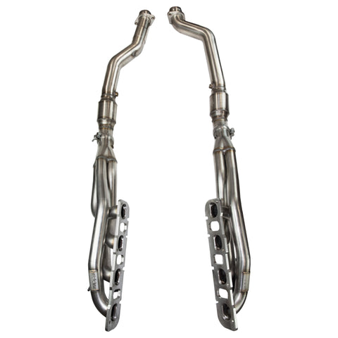 Kooks 12+ Jeep Grand Cherokee 6.4L 1-7/8in x 3in SS Longtube Headers w/Green Catted Connection Pipes - 3410H431