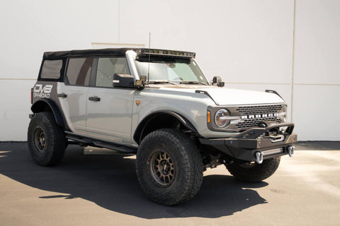 DV8 Offroad Elite Series D-Ring Shackles - Pair (Gray) - UNSK-01GR