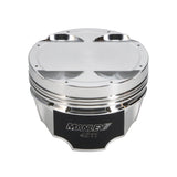 Manley Mitsubishi 4B11 86mm Bore 9.0:1 CR -5cc Dish Turbo Tuff Piston Set w/ Rings - 624300CE-4