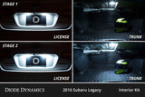 Diode Dynamics 15-19 Subaru Legacy Interior LED Kit Cool White Stage 1 - DD0541