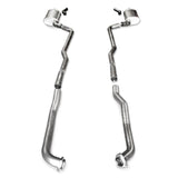 Stainless Works 1973-82 Corvette Exhaust BB Standard Trans 2-1/2in Factory Connect - V7314100S