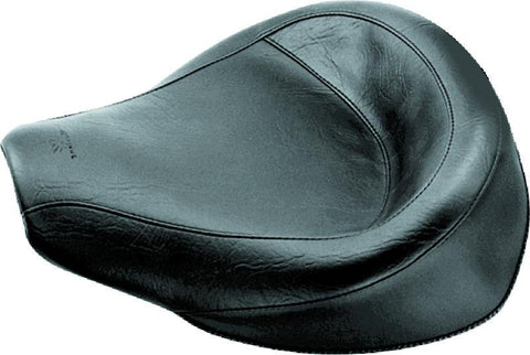 Mustang 58-84 Harley FX/FL Wide Touring Solo Seat - Black - 75756