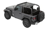 Bestop 18-26 Jeep Wrangler JL 2-Door Sun Safari Bikini (Mesh) - 52412-11