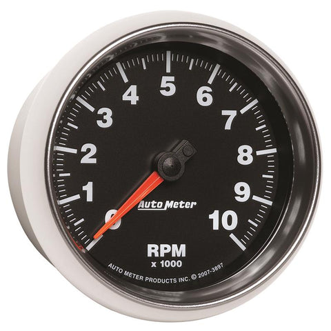 Autometer GS 3-3/8in 10000 RPM In-Dash Tachometer Gauge - 3897
