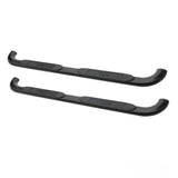 Westin 2015-2018 Chevy Silv 25/3500 Crew Cab (Body Mount) Platinum 4 Oval Nerf Step Bars - Black - 21-3865