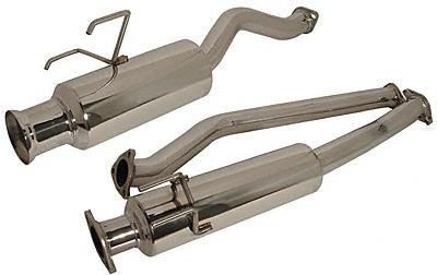 Injen 16-20 Chevy Camaro 2.0L 4 Cyl Full 3in Cat-Back Stainless Steel Exhaust w/SS Flanges & Y Pipe - SES7300