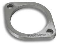 Vibrant 2-Bolt T304 SS Exhaust Flanges (2.5in I.D.) - 5 Flange Bulk Pack - 1472