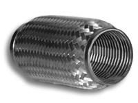 Vibrant SS Flex Coupling with Inner Braid Liner 1.75in inlet/outlet x 6in flex length - 62406