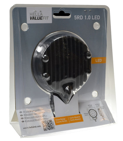 Hella ValueFit Work Light 5RD 1.0 LED MV CR LT - 357101002