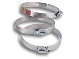 Vibrant S.S. Worm Gear Clamps Pack of 10 - Clamping Range: 2.79in - 3.74in (71mm - 95mm) - 12155