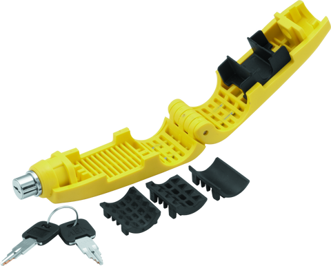 Bully Lock Bully Grip Lock - Yellow - 132255
