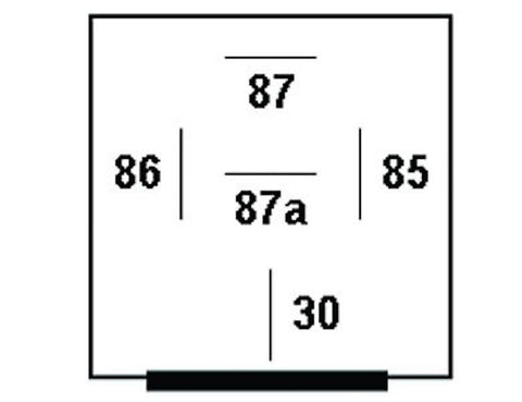 Hella Relay Mini Iso 5 Pole 24V Spdt Res Bkt - 933332161