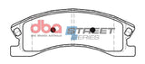 DBA 99-04 Jeep Grand Cherokee Street Series Front Brake Pads - DB1716SS
