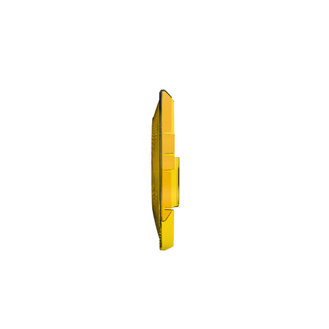 KC HiLiTES SlimLite 8in. LED Light Shield SAE Driving (Shield Only) - Selective Yellow - 5210