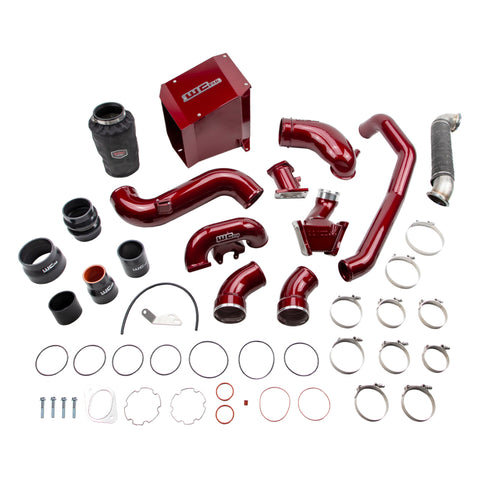 Wehrli 07.5-2010 Chevrolet 6.6L Duramax LMM Stage 3 High Flow Bundle Kit - WCFab Grey - WCF100504-GRY