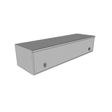 Westin/Brute HD Top Sider 13in x 60in w/flip up Door - Aluminum - 80-HTB60