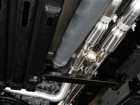 AWE Tuning 2021 RAM 1500 TRX 0FG Cat-Back Exhaust - Diamond Black Tips - 3015-33005